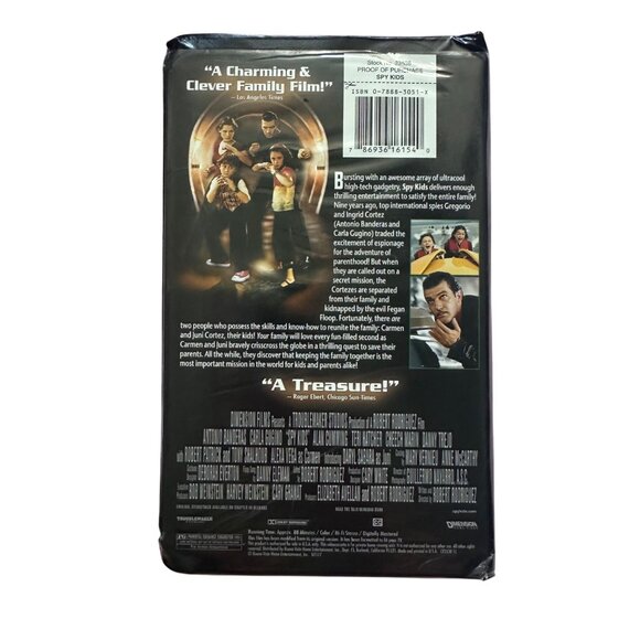 Spy Kids Movie Trilogy VHS Set - Spy Kids 1 2 & 3 - Dimension Home Video Nostalg - Picture 3 of 14